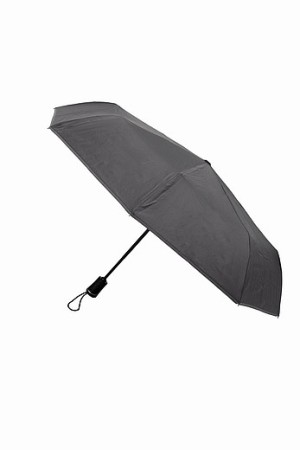 SCHWARZWOLF CRUX folding umbrella with reflective tape and carabiner - Reklamnepredmety