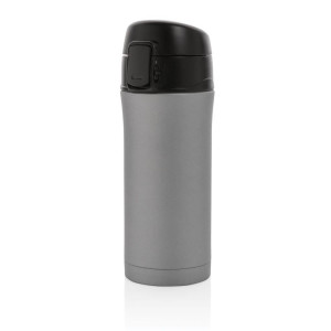 Metallic easy lock vacuum mug - Reklamnepredmety