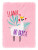 BAAGL Notes plyšový Lama - a-8263_tit - variant Pg A-8263