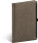 NOTIQUE Notes Hardy, hnedý, linajkovaný, 13 x 21 cm - a-8760_tit - variant Pg A-8760