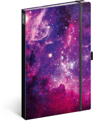 NOTIQUE Galaxy Notes, lined, 13 x 21 cm - Reklamnepredmety