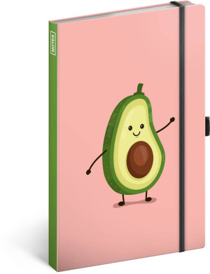 NOTIQUE Notes Avocado, lined, 13 x 21 cm - Reklamnepredmety