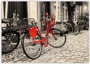 Wooden picture Bicycle - Reklamnepredmety