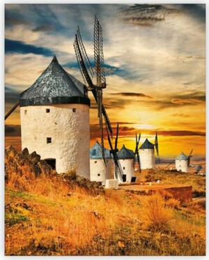 Wooden picture Mills - Reklamnepredmety