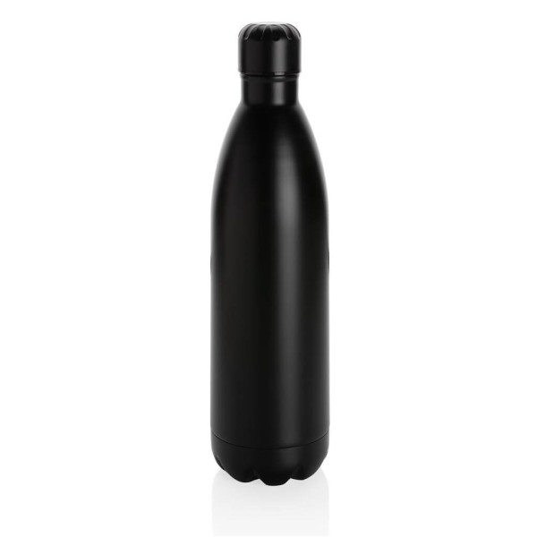 Solid color vacuum stainless steel bottle 1L