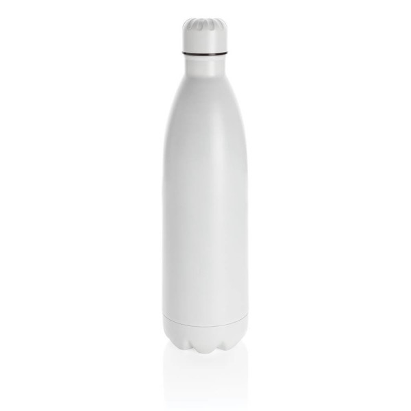 Solid color vacuum stainless steel bottle 1L