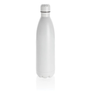 Solid color vacuum stainless steel bottle 1L - Reklamnepredmety