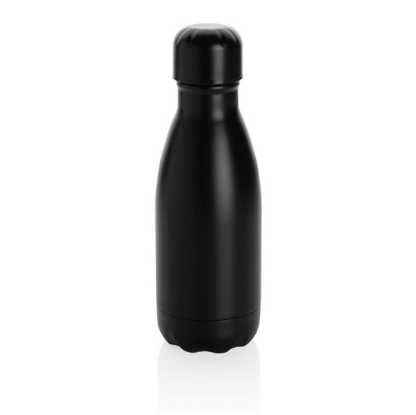 Solid color vacuum stainless steel bottle 260ml