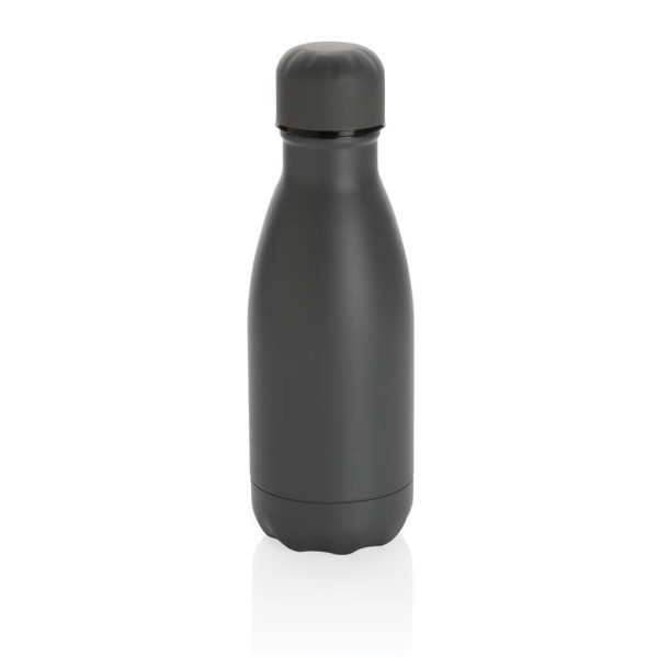 Solid color vacuum stainless steel bottle 260ml