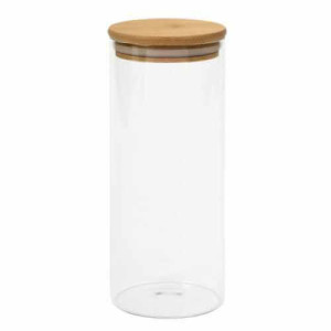 Sklenená nádoba ECO STORAGE, cca. 850 ml - Reklamnepredmety