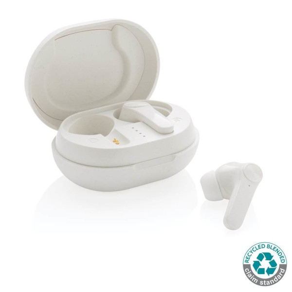 RCS standard recycled plastic TWS earbuds