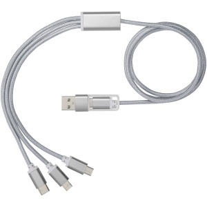 3in1 charging cable with double input Versatile - Reklamnepredmety