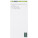 Poznámkový blok 1/3 A4 z recyklovaného papiera Desk-Mate® - 2128401_F1 - variant PF 21284011