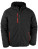 Recyklovaná čierna zimná bunda Compass polstrovaná - RT240_Black_Red - variant Ls 1000323518
