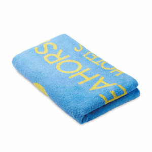 MT4006 - 2 colour woven beach towel - Reklamnepredmety