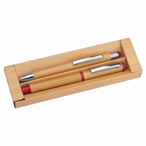 Bamboo writing set