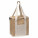 Jute cooler bag with long handles. - 6254213-1 - variant