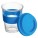 Glass mug with silicon sleeve and lid - 6257204-2 - variant
