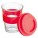 Glass mug with silicon sleeve and lid - 6257205-2 - variant