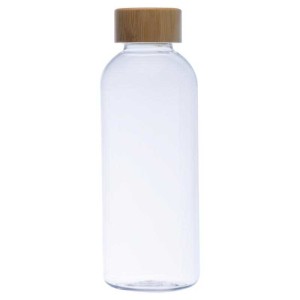 RPET bottle with bamboo lod - Reklamnepredmety