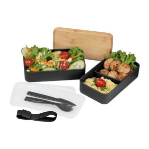 Lunchbox with two compartments - Reklamnepredmety