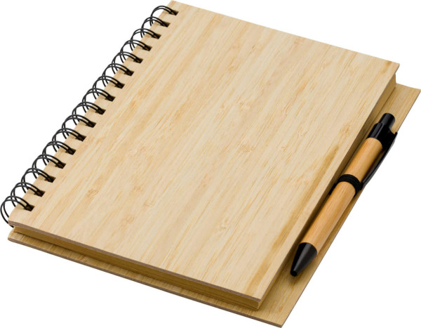 Bamboo notebook