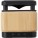 Bamboo and ABS wireless speaker and charger - bambusz-hangszoro-es-tolto-barna--9319-11--300 - variant Gi 9319-11