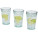 Súprava troch 300ml pohárov z recyklovaného skla Copa - 11317201_E1 - variant PF 11317201