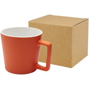 Cali 370 ml ceramic mug with matt finish - Reklamnepredmety