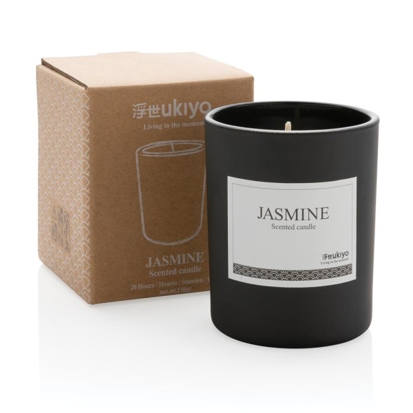 Ukiyo small scented candle in glass