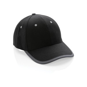 Impact AWARE™ Brushed rcotton 6 panel contrast cap 280gr - Reklamnepredmety