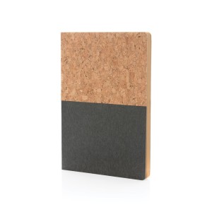 A5 cork & kraft notebook - Reklamnepredmety