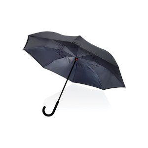 23" Impact AWARE™ RPET 190T reversible umbrella - Reklamnepredmety