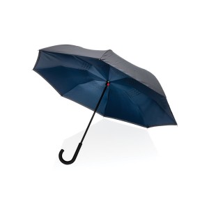 23" Impact AWARE™ RPET 190T reversible umbrella - Reklamnepredmety