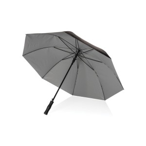 27" Impact AWARE™ RPET 190T bi color auto open umbrella - Reklamnepredmety