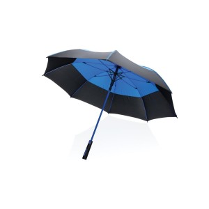 27" Impact AWARE™ RPET auto open stormproof umbrella - Reklamnepredmety