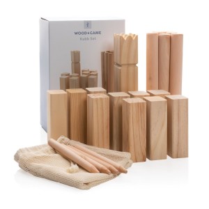 Wooden kubb set - Reklamnepredmety