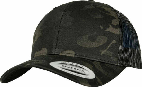 6 panelová šiltovka Retro Cap Multicam®