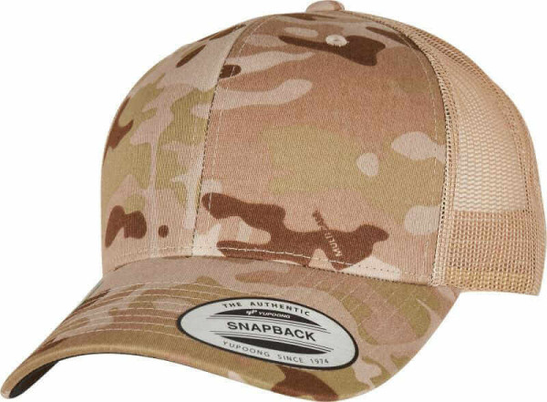 6 panelová šiltovka Retro Cap Multicam®