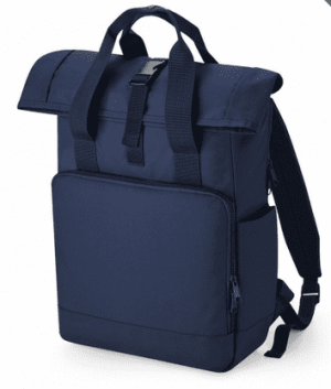 Recyklovaný mini ruksak Twin Handle Roll-Top - Reklamnepredmety