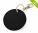 Kľúčenka z umelej kože Boutique Circular - black - variant