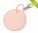 Kľúčenka z umelej kože Boutique Circular - soft-pink - variant