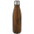 Cove 500 ml vacuum insulated stainless steel bottle with wood print - 10068371 - variant PF 10068371