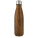 Cove 500 ml vacuum insulated stainless steel bottle with wood print - 10068371_F1 - variant PF 10068371