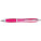 Transparent ball pen with rubber grip - 1168211 - variant M 1168211
