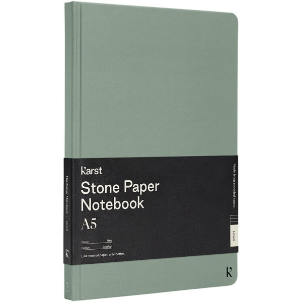 A5 Karst® size hardcover notepad