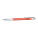 Frosted ball pen with rubber grip. - 1418105_1 - variant M 1418105