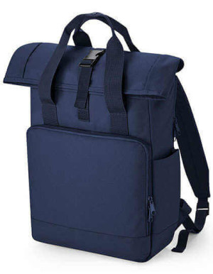 Recyklovaný ruksak na laptop Twin Handle Roll-Top - Reklamnepredmety