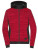 Dámska zateplená flísová bunda - JN1843_Red-Melange_Black - variant Ls 1000333441