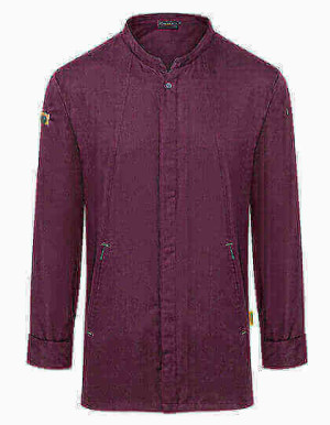 Udržateľný kuchársky rondon s dlhými rukávmi - Reklamnepredmety